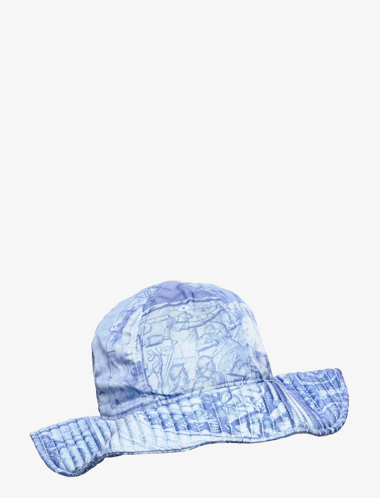 HOLZWEILER - Rindo Print Bucket Hat 22-02 - hats - blue mix - 0