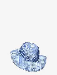 HOLZWEILER - Rindo Print Bucket Hat 22-02 - hats - blue mix - 1