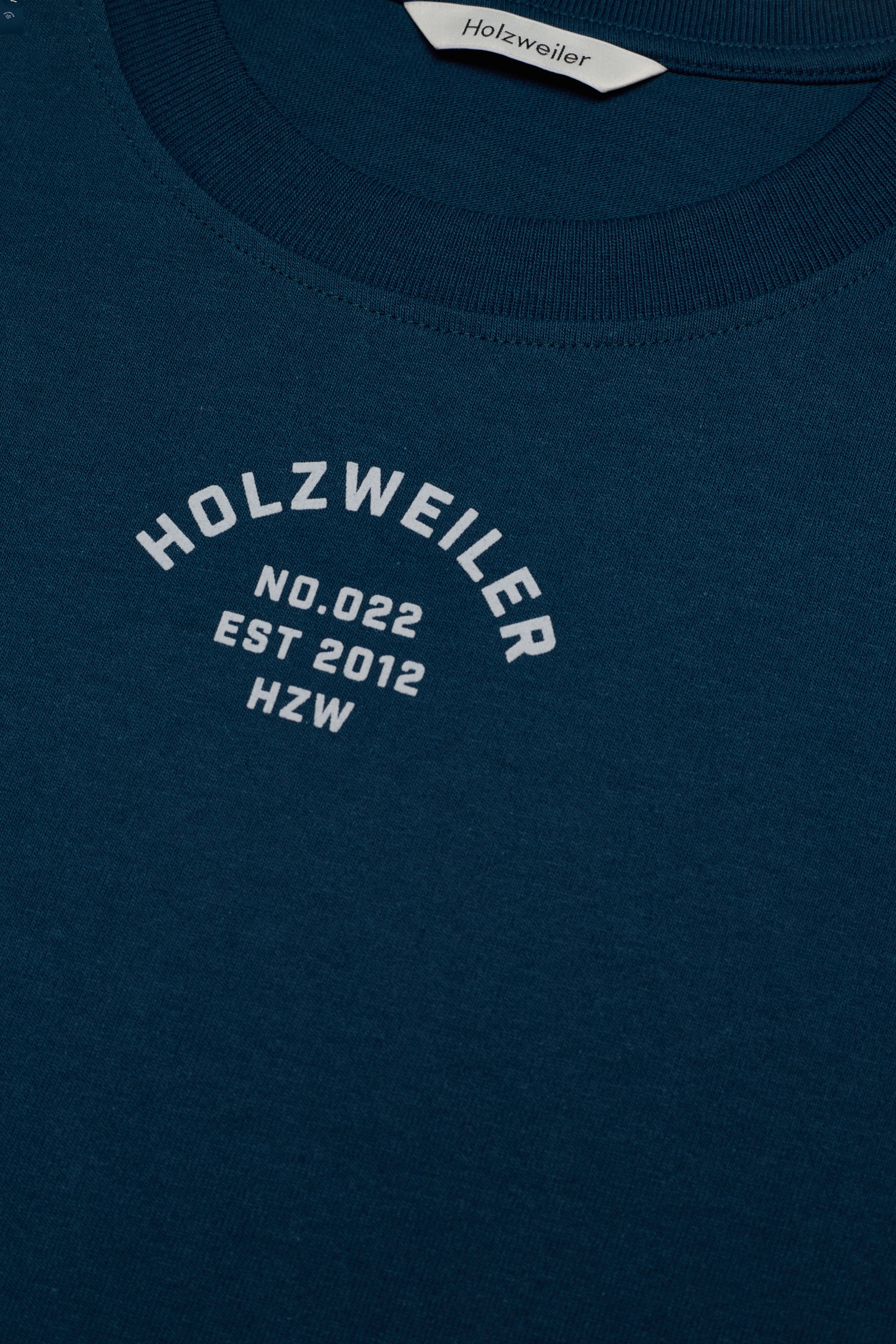 HOLZWEILER - Fleur X-Ray Tee 22-02 - petroleum - 3
