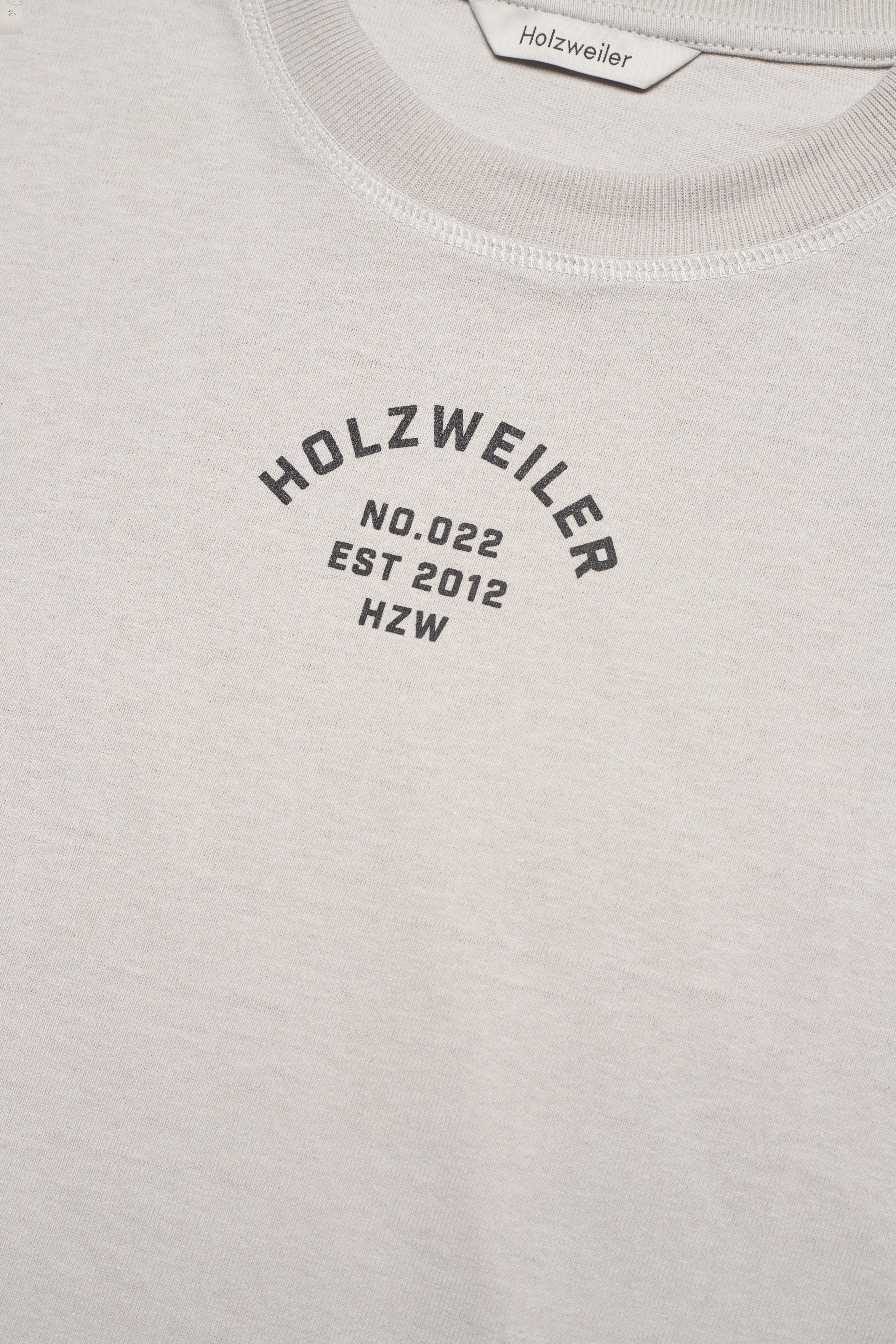 HOLZWEILER - Ranger Patch Tee 22-02 - lt. grey - 2