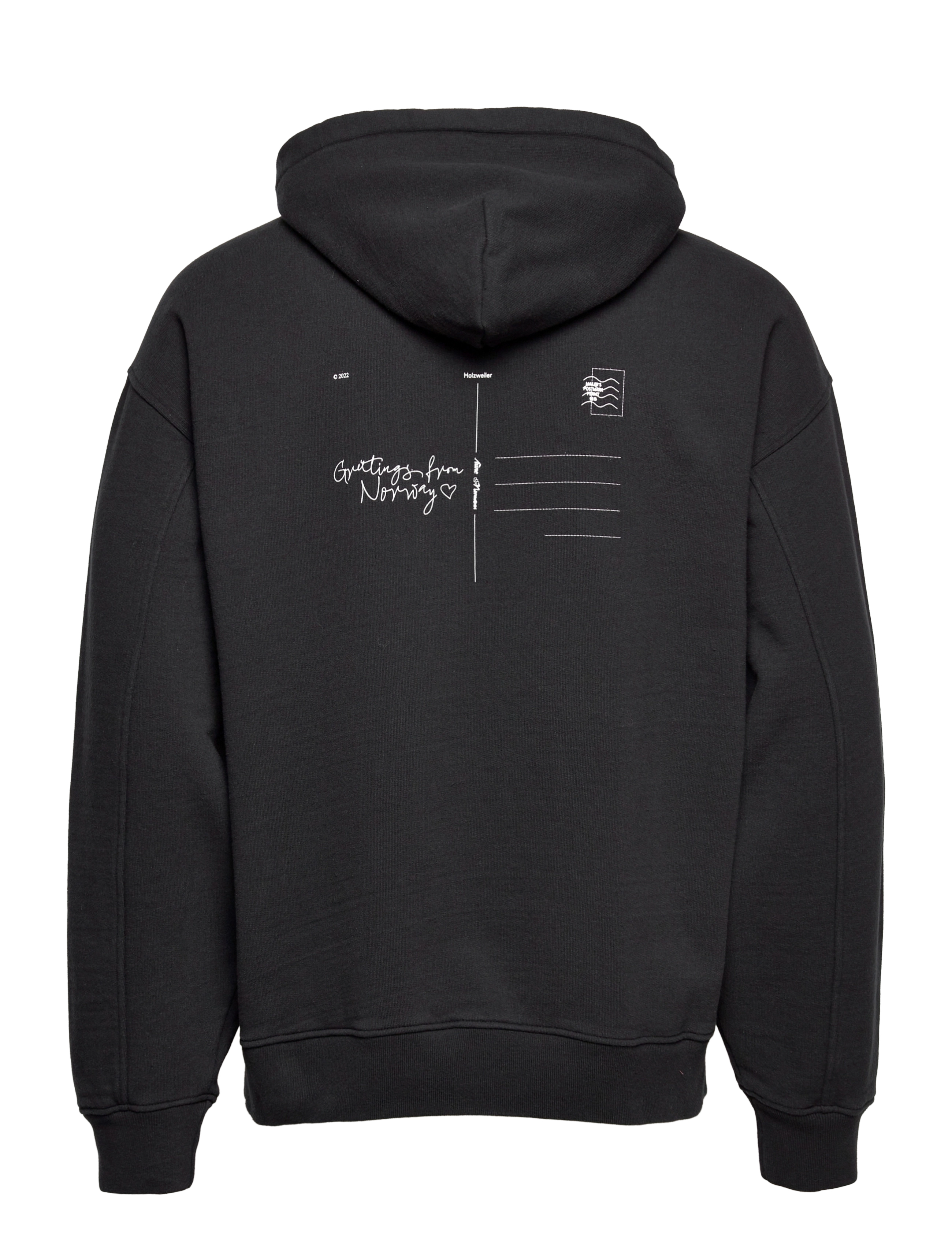 HOLZWEILER - Paradise Tourist Hoodie 22-02 - black tromo - 1