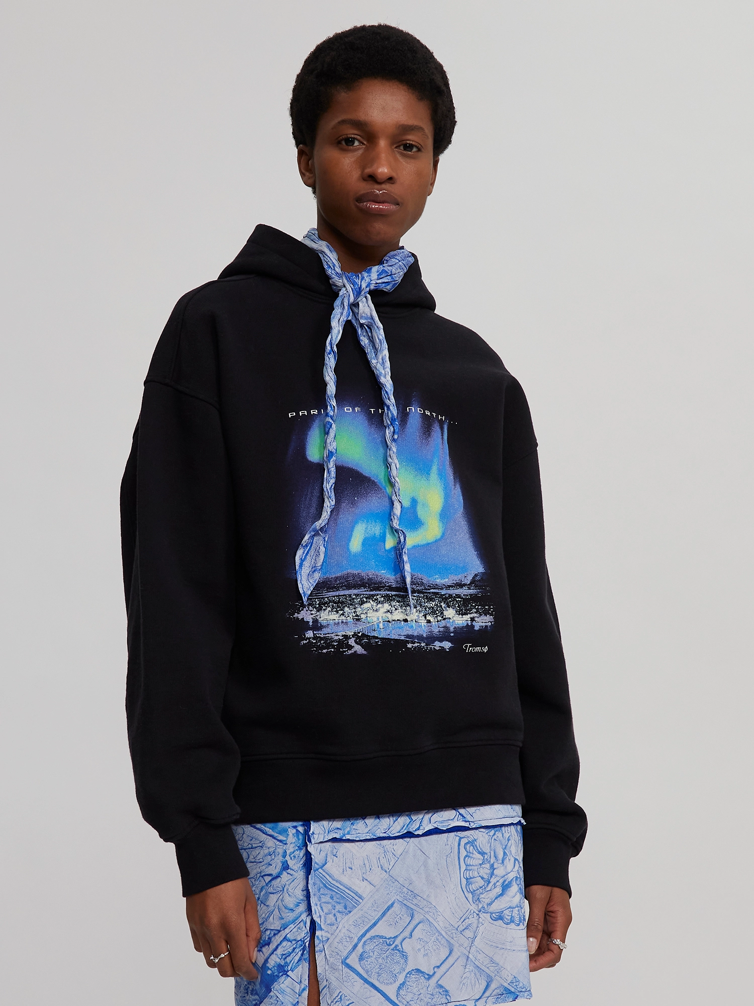 HOLZWEILER - Paradise Tourist Hoodie 22-02 - black tromo - 2
