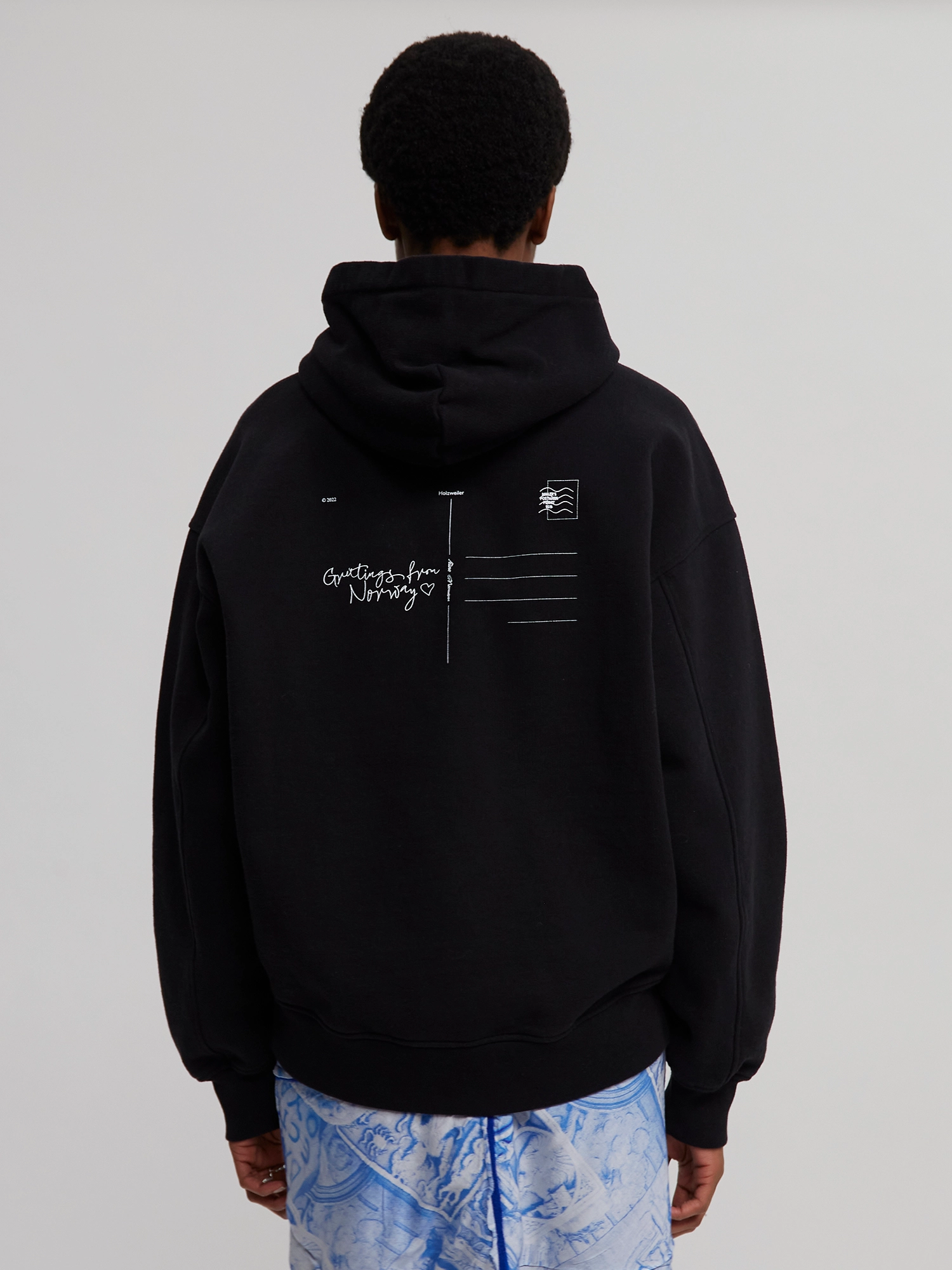 HOLZWEILER - Paradise Tourist Hoodie 22-02 - black tromo - 5