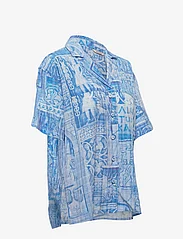 HOLZWEILER - Edgar Print Shirt 22-02 - marškiniai trumpomis rankovėmis - blue mix - 2
