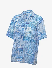 HOLZWEILER - Edgar Print Shirt 22-02 - marškiniai trumpomis rankovėmis - blue mix - 3