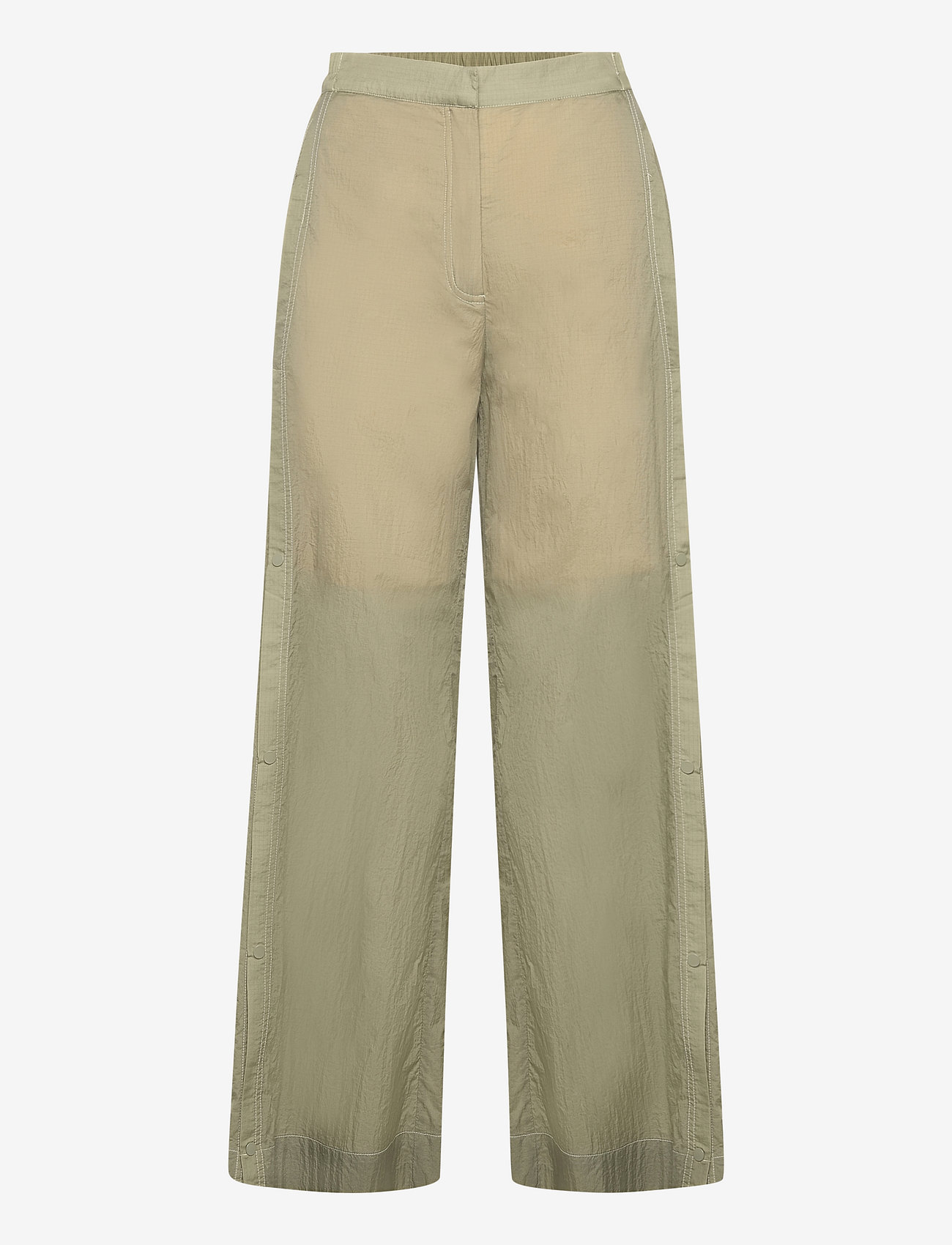 HOLZWEILER - Ride Trouser 22-02 - bukser med brede ben - lt. green - 0