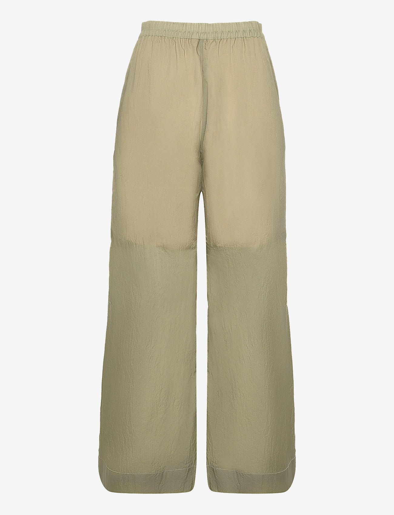 HOLZWEILER - Ride Trouser 22-02 - bukser med brede ben - lt. green - 1