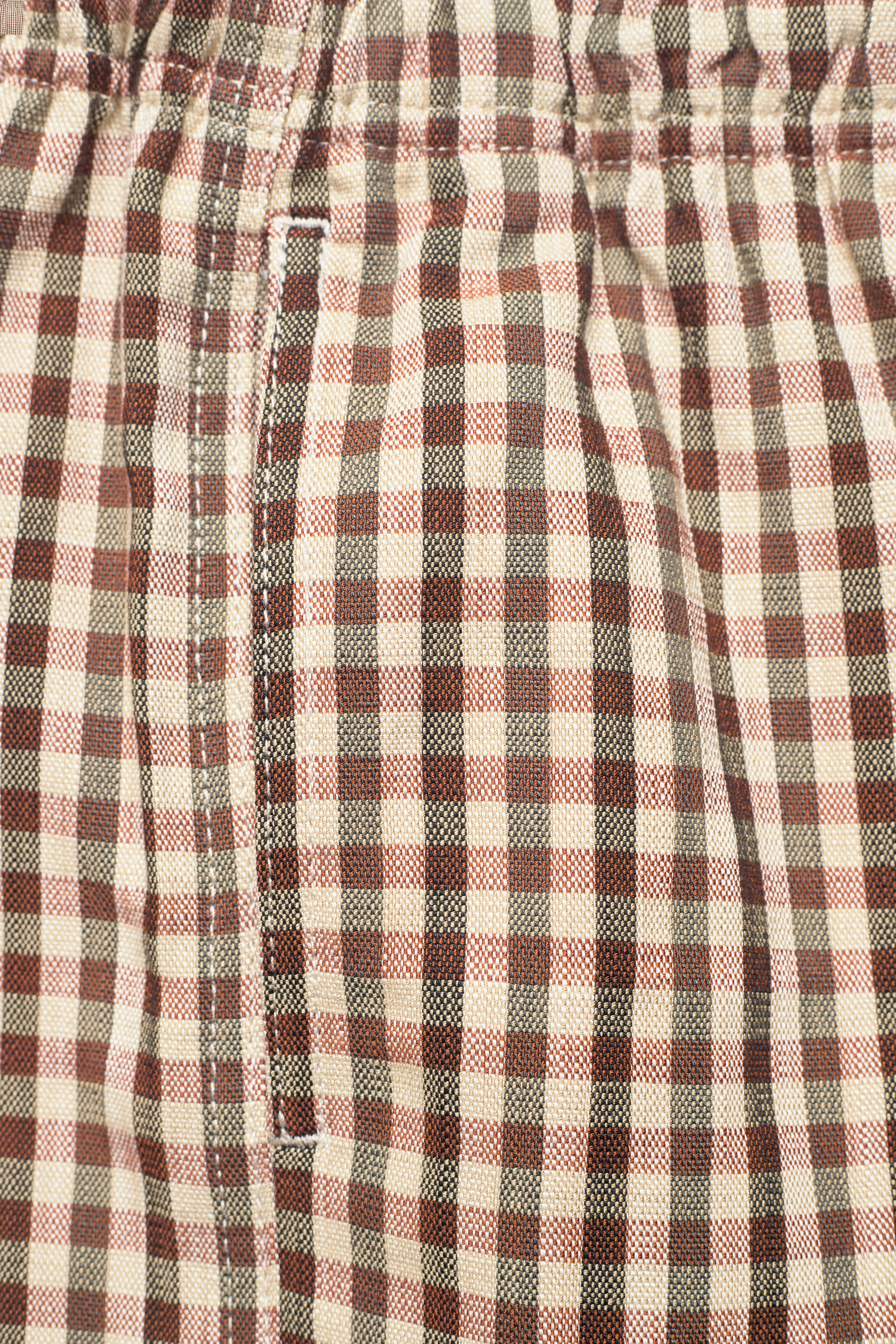 HOLZWEILER - Musan Check Shorts 22-02 - brown check - 3