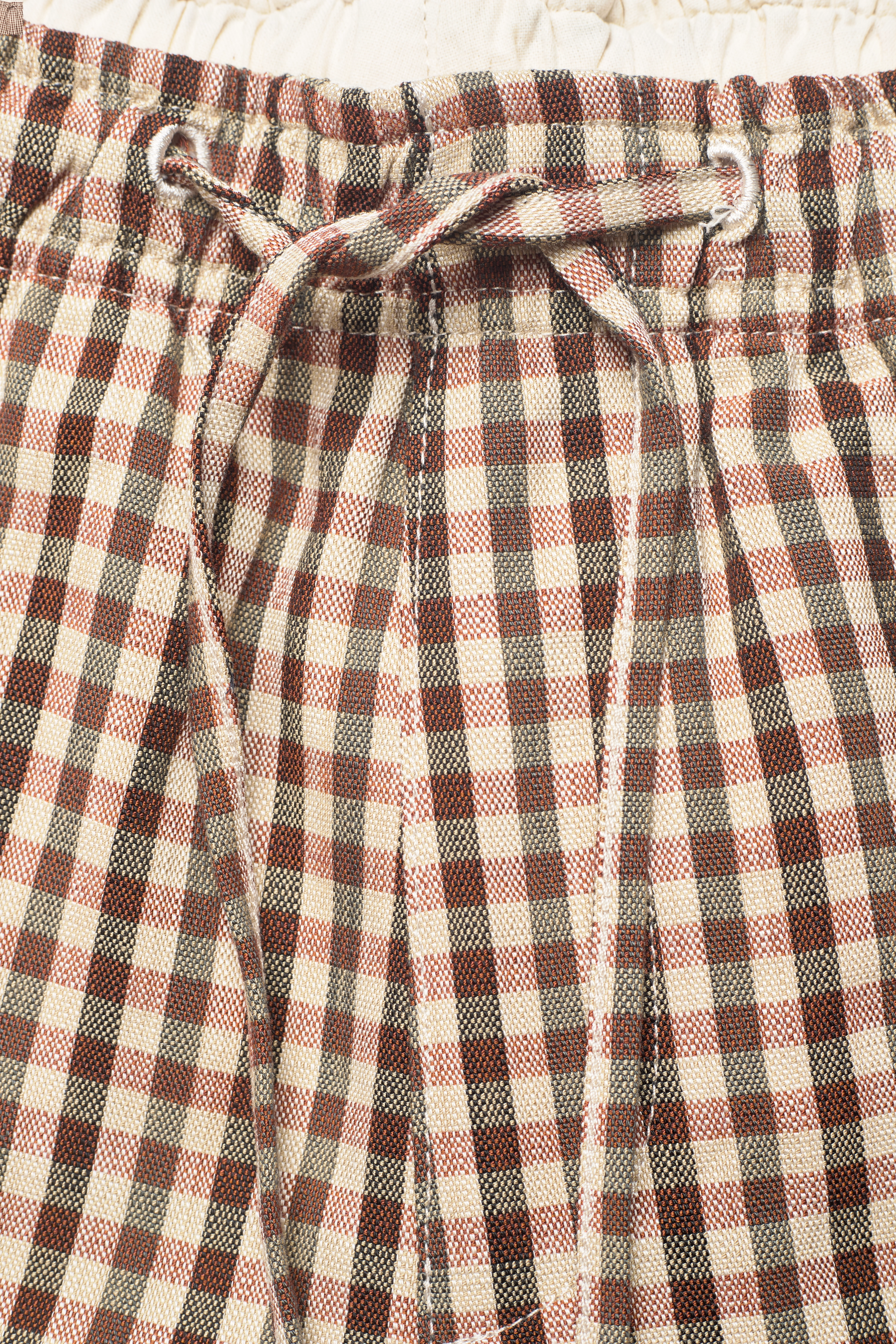 HOLZWEILER - Musan Check Shorts 22-02 - brown check - 4