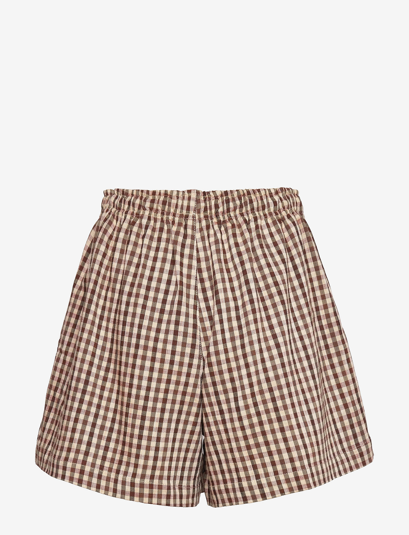 HOLZWEILER - Musan Check Shorts 22-02 - brown check - 2