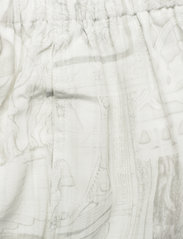 HOLZWEILER - Luka Print Trouser 22-02 - bukser med brede ben - lt. grey mix - 5