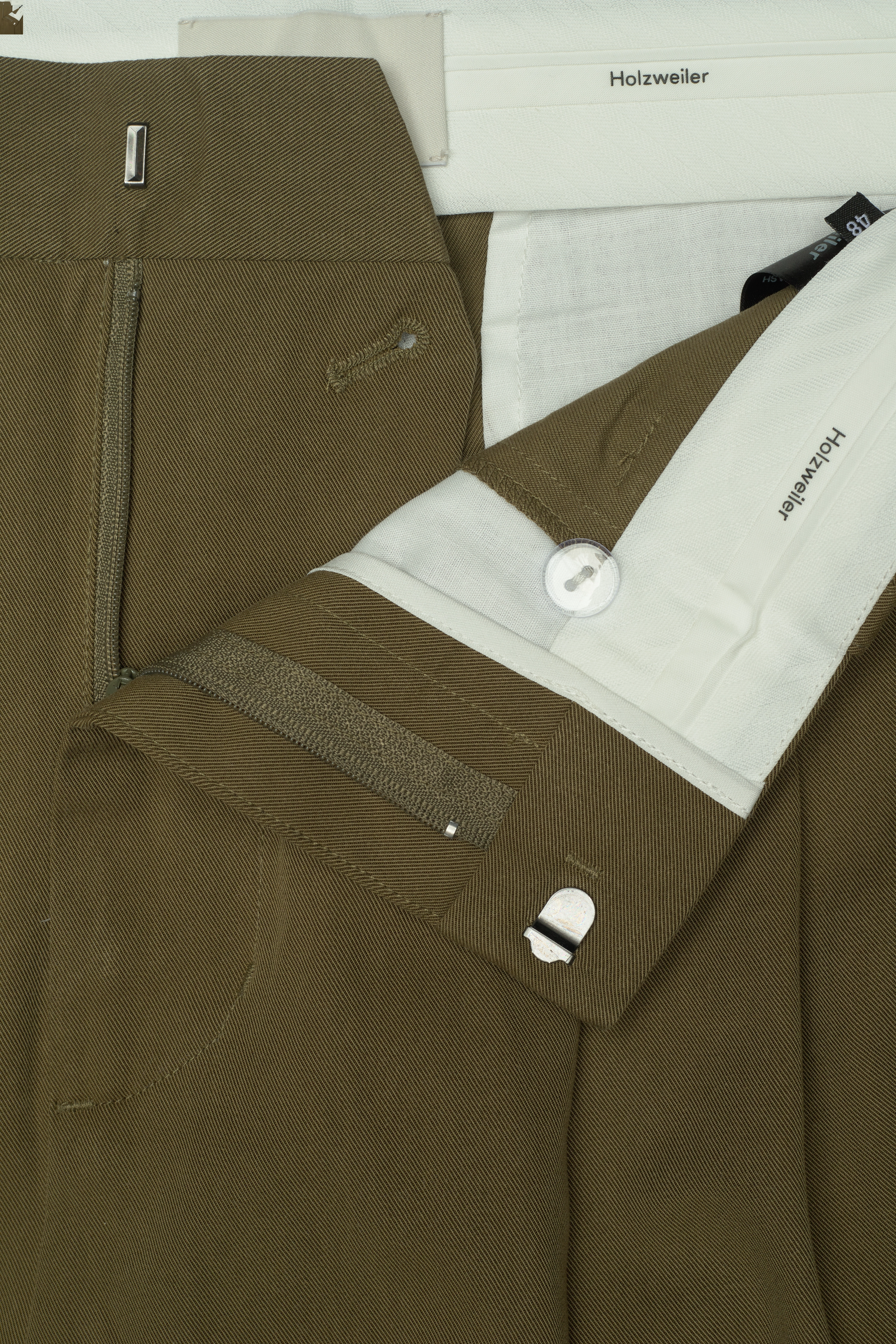 HOLZWEILER - Mala Twill Trouser 22-02 - army - 3