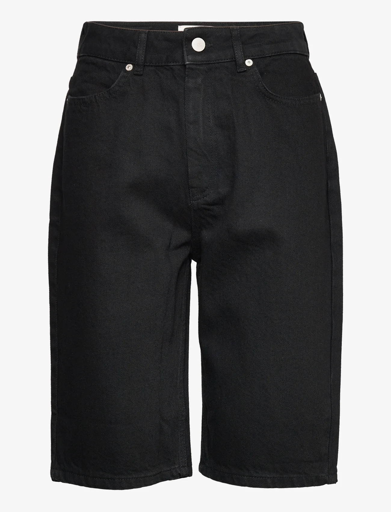 HOLZWEILER - Walk Twill Shorts 22-02 - džinsiniai šortai - black - 0