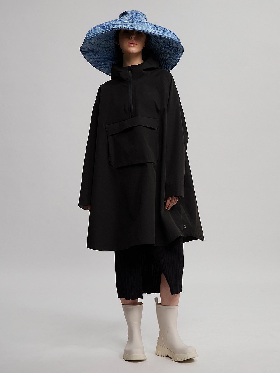 HOLZWEILER - Solidarity Poncho 22-02 - black - 2