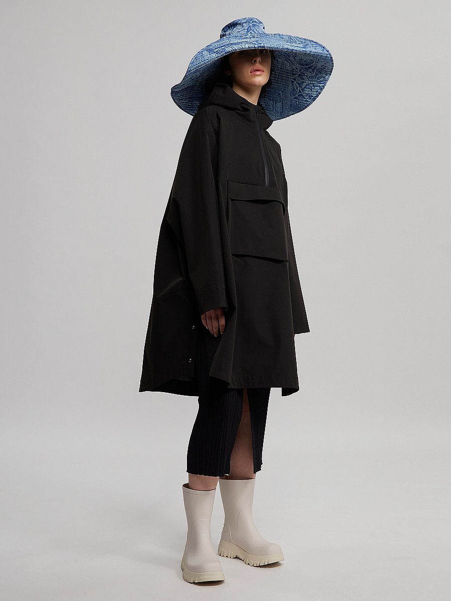 HOLZWEILER - Solidarity Poncho 22-02 - black - 4
