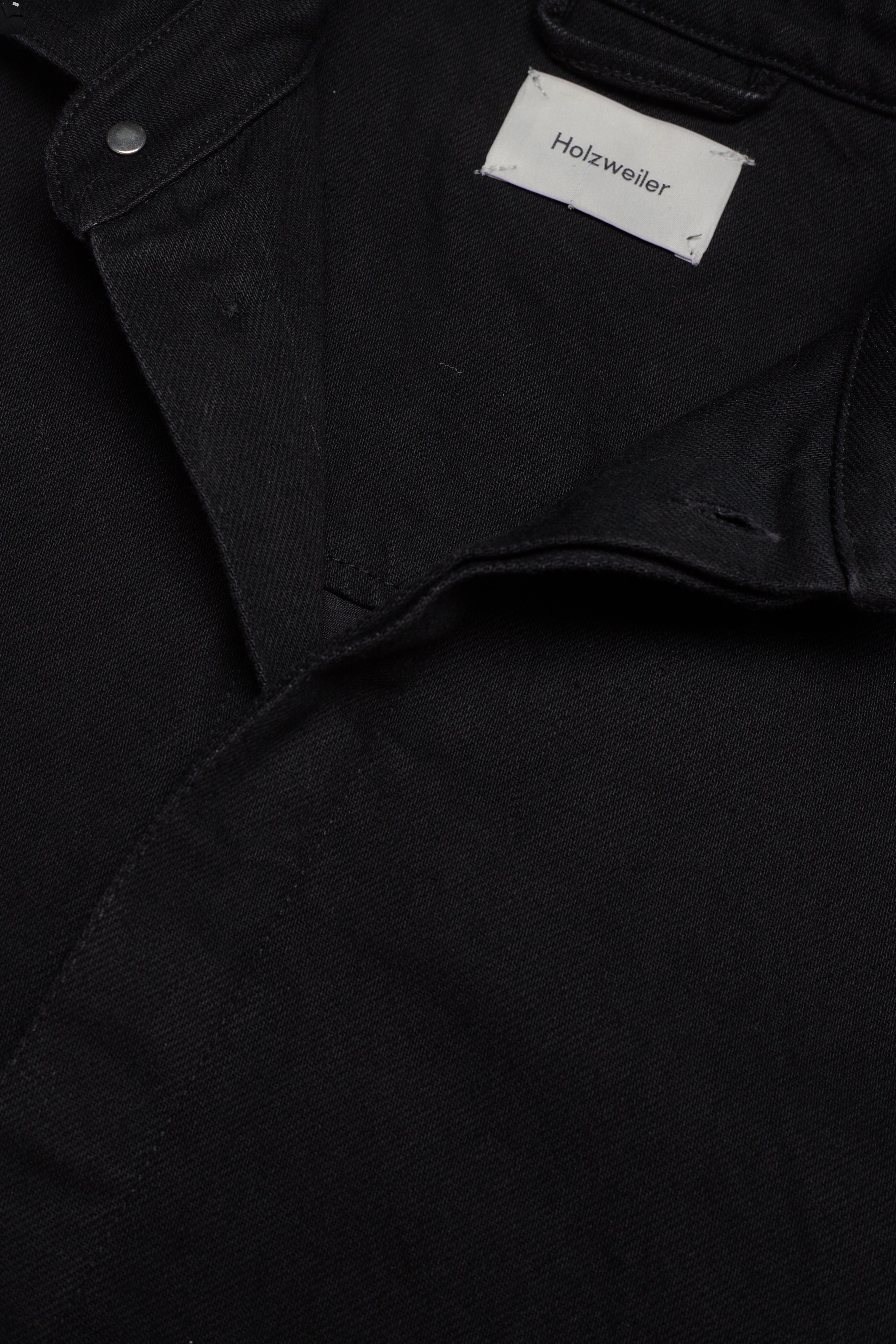 HOLZWEILER - Dio Worker Shirt 22-02 - black - 2