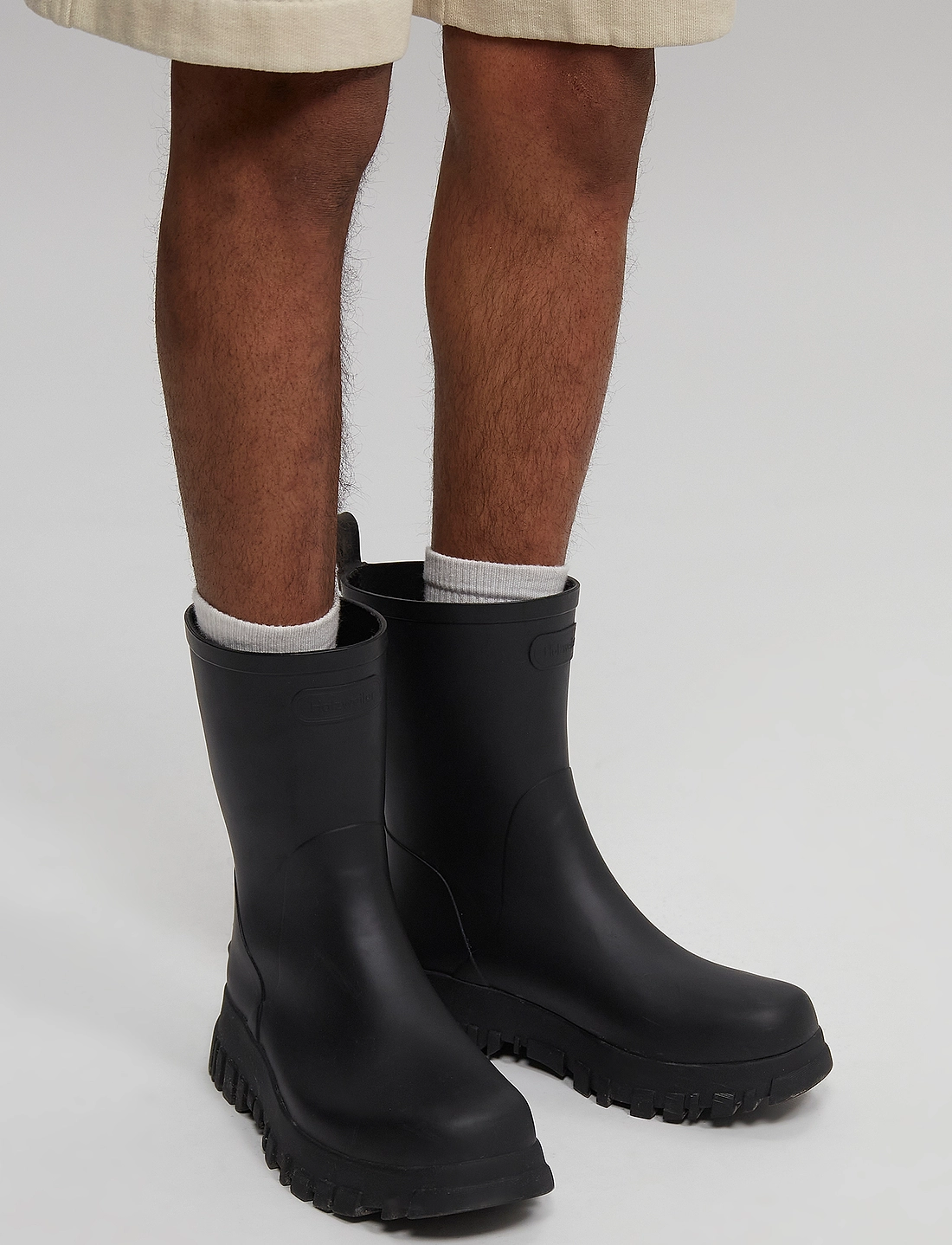 Low rubber sale rain boots