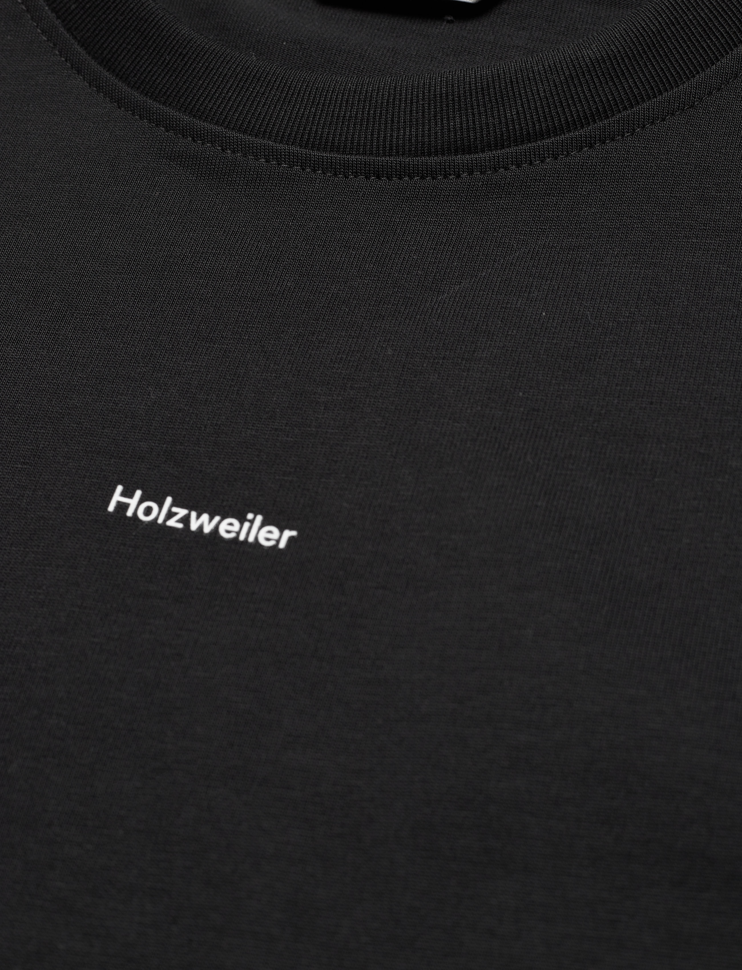 HOLZWEILER - Live Tee - black - 2