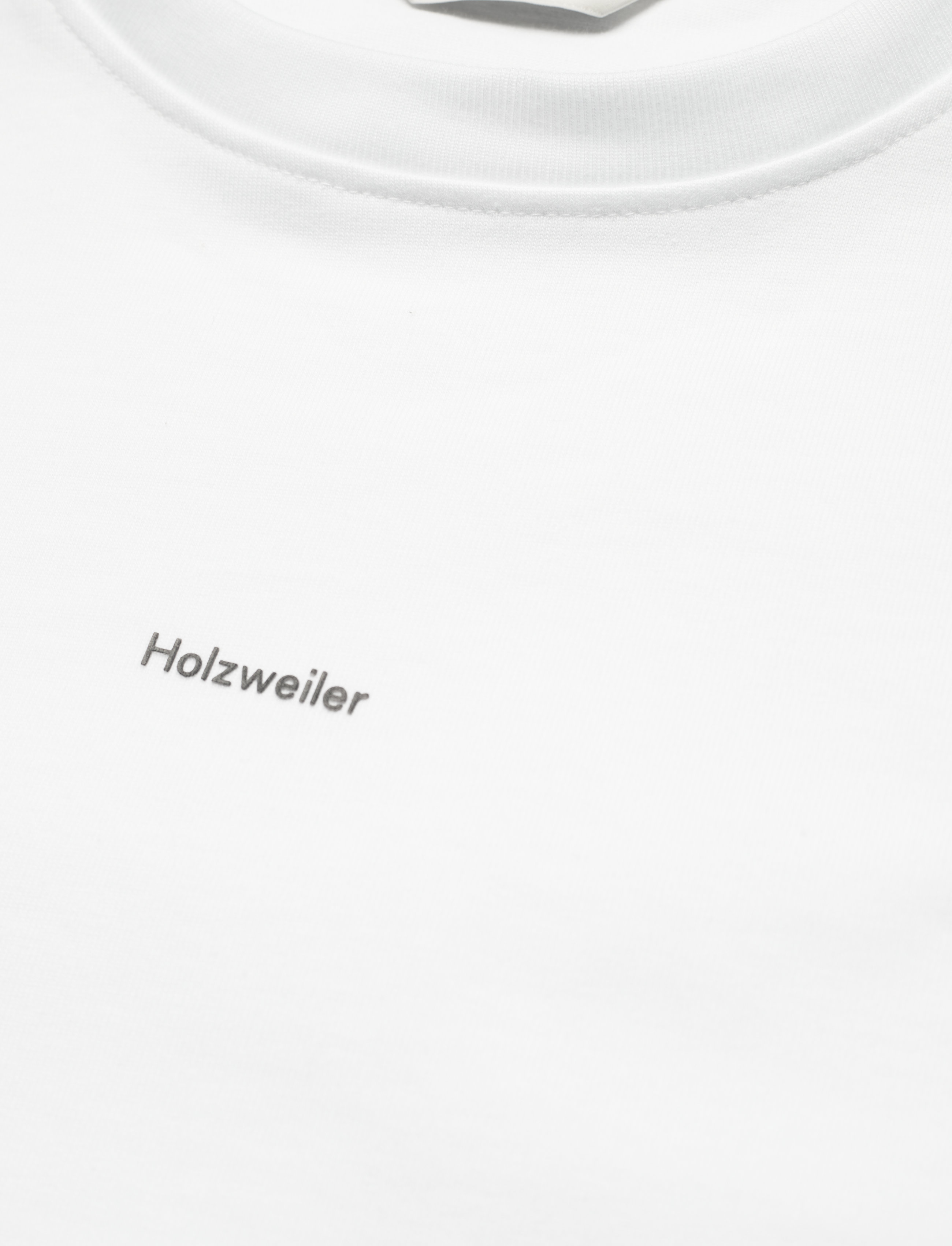 HOLZWEILER - Live Tee - white - 2