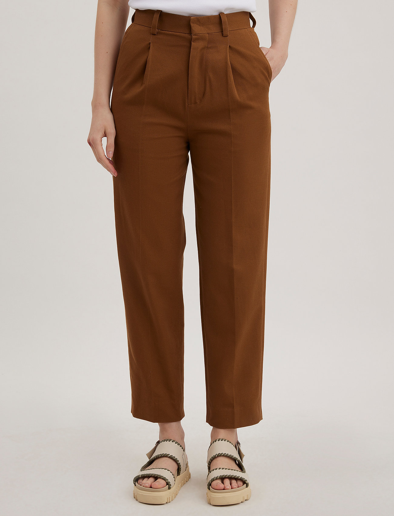 HOLZWEILER - Maia Trouser - festmode zu outlet-preisen - camel - 3