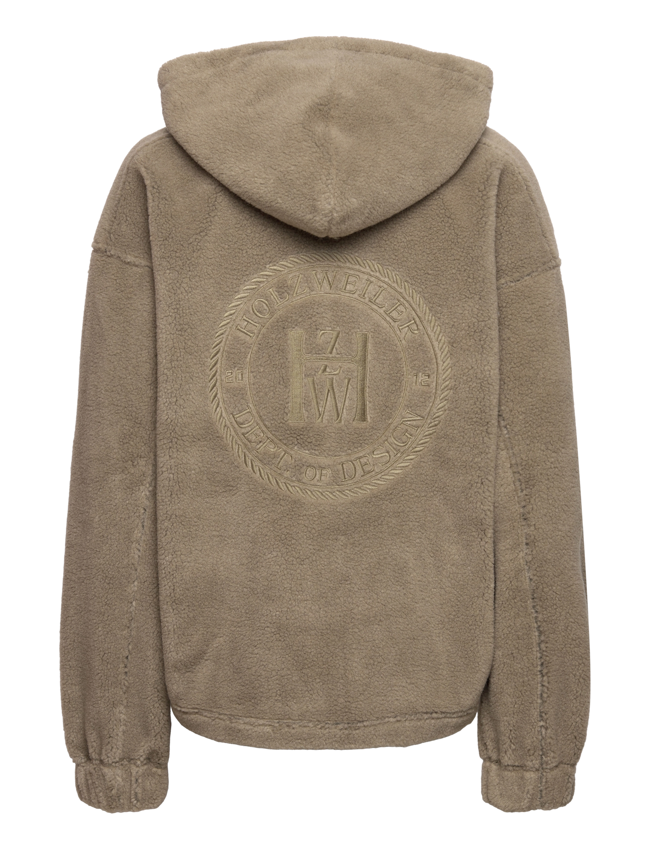 HOLZWEILER - Soothe Zip Hoodie - khaki - 1
