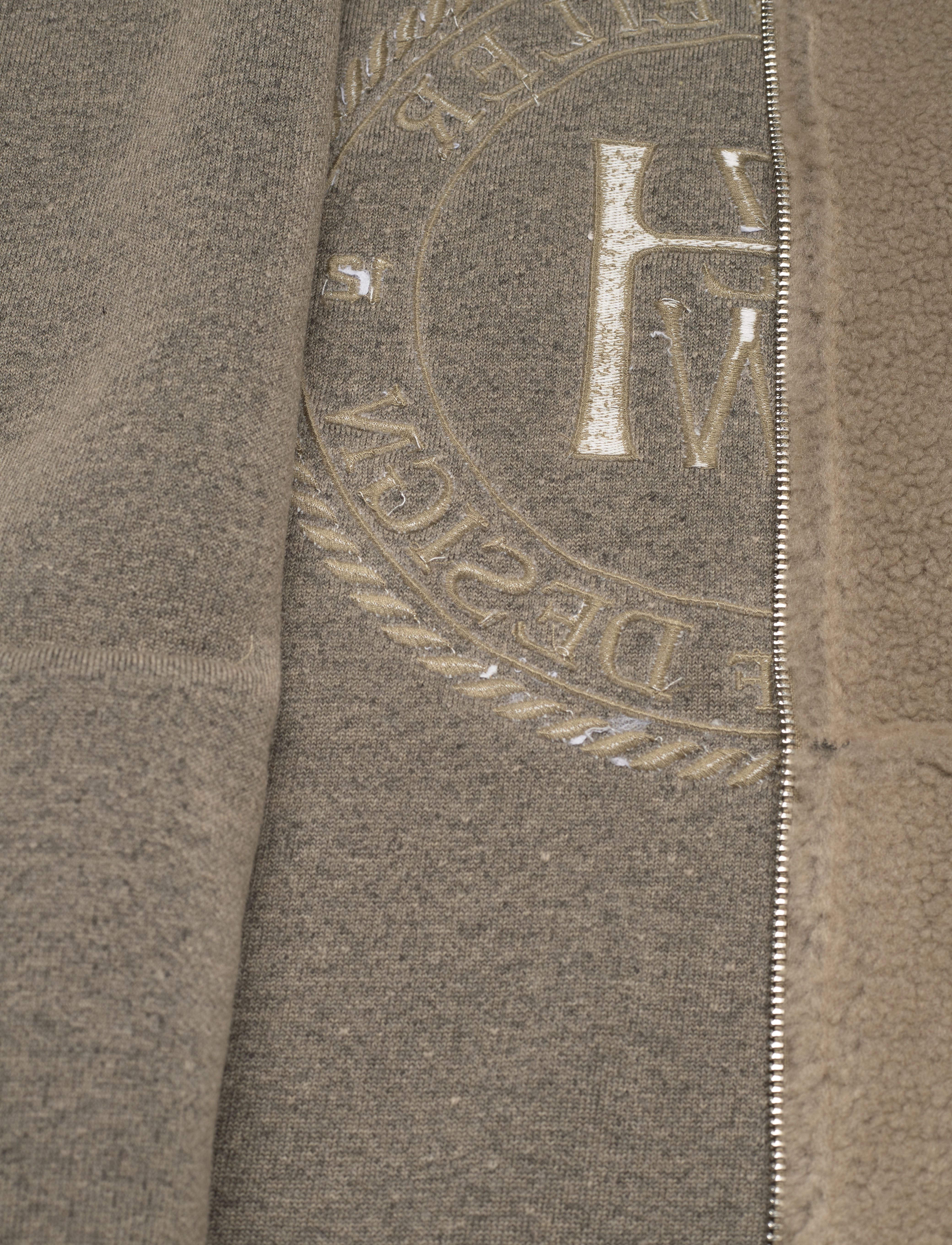 HOLZWEILER - Soothe Zip Hoodie - khaki - 4