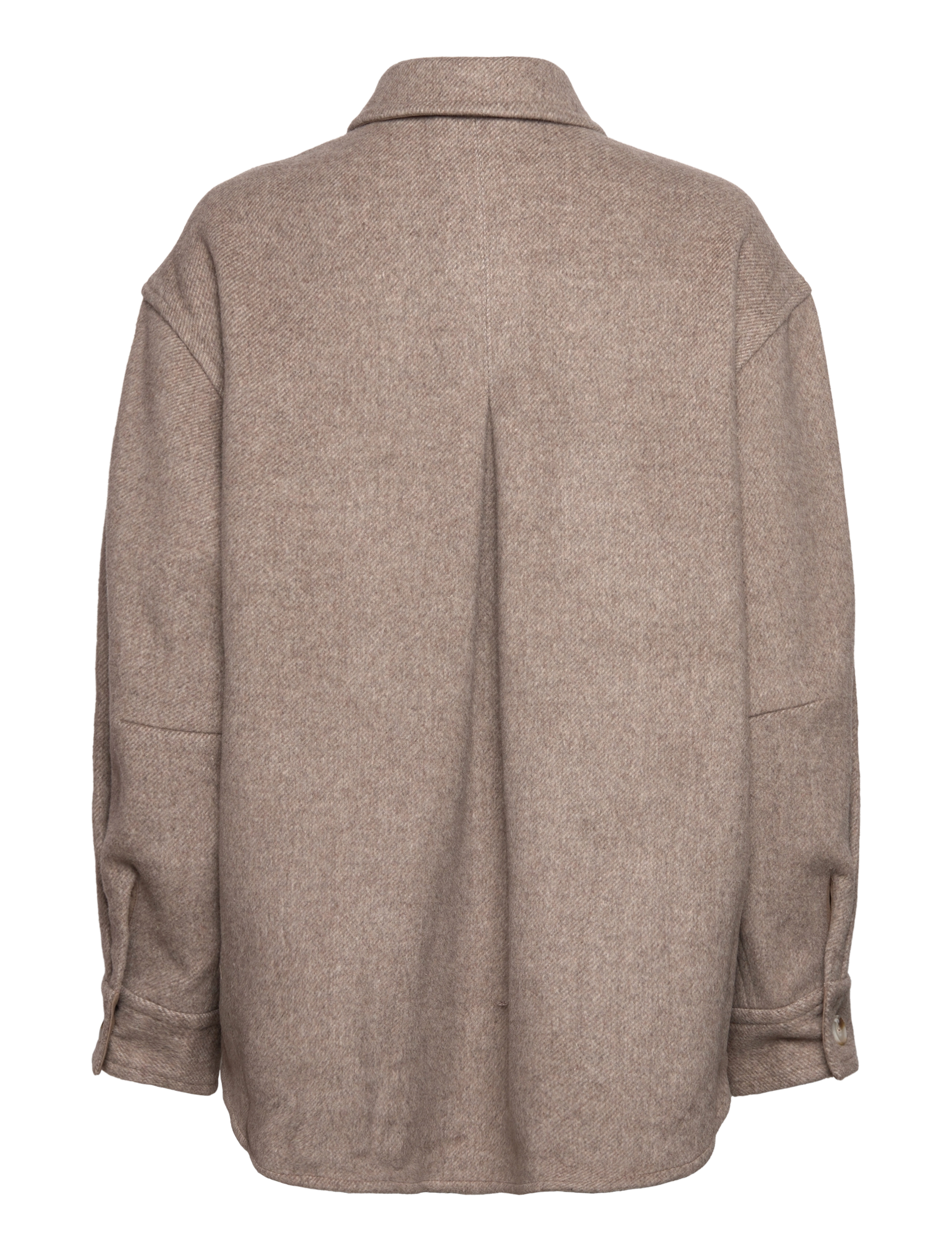 HOLZWEILER - Dais Wool Overshirt - taupe - 1