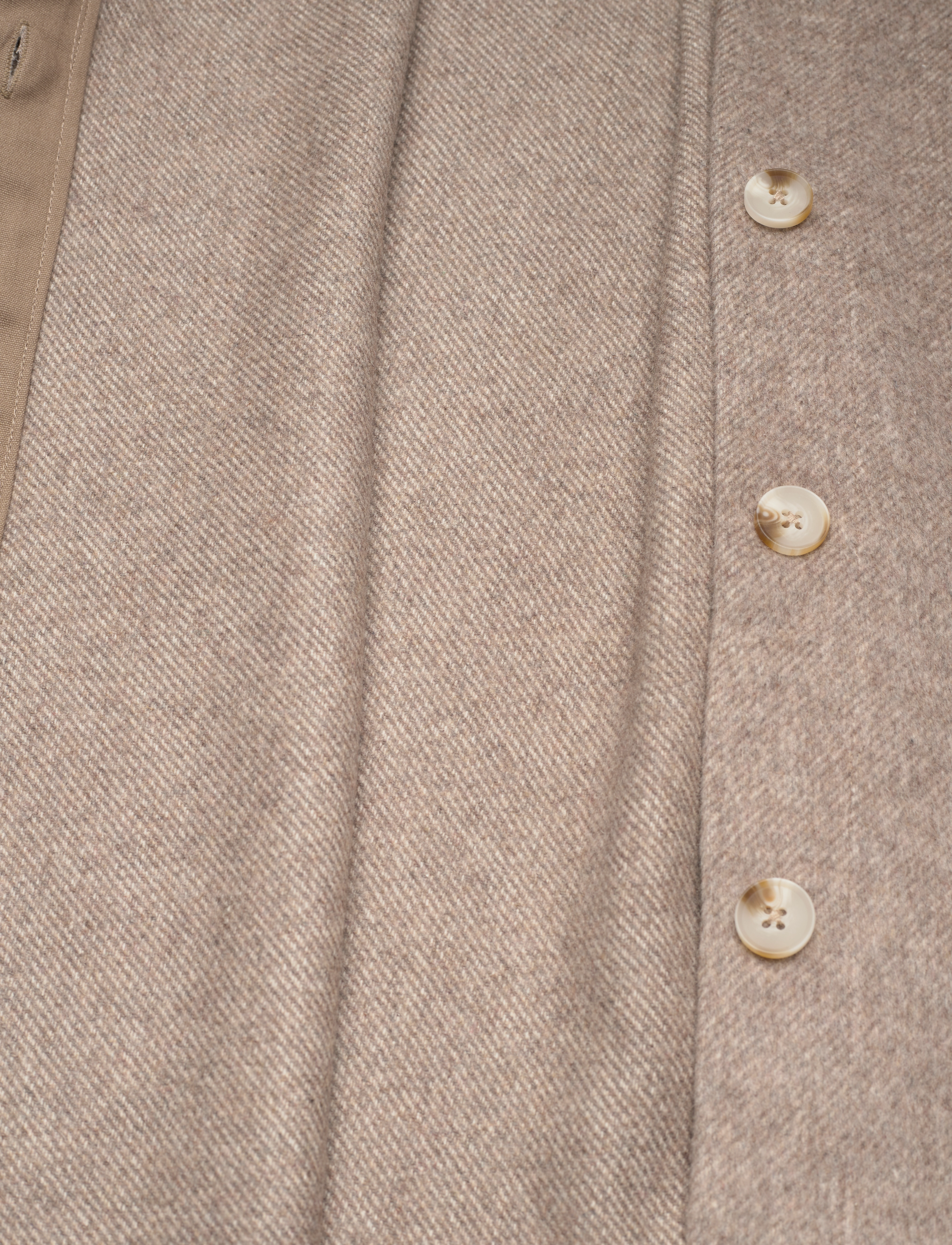HOLZWEILER - Dais Wool Overshirt - taupe - 3