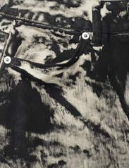 HOLZWEILER - Naomi Paint Trouser - džinsa bikses ar taisnām starām - black mix - 3