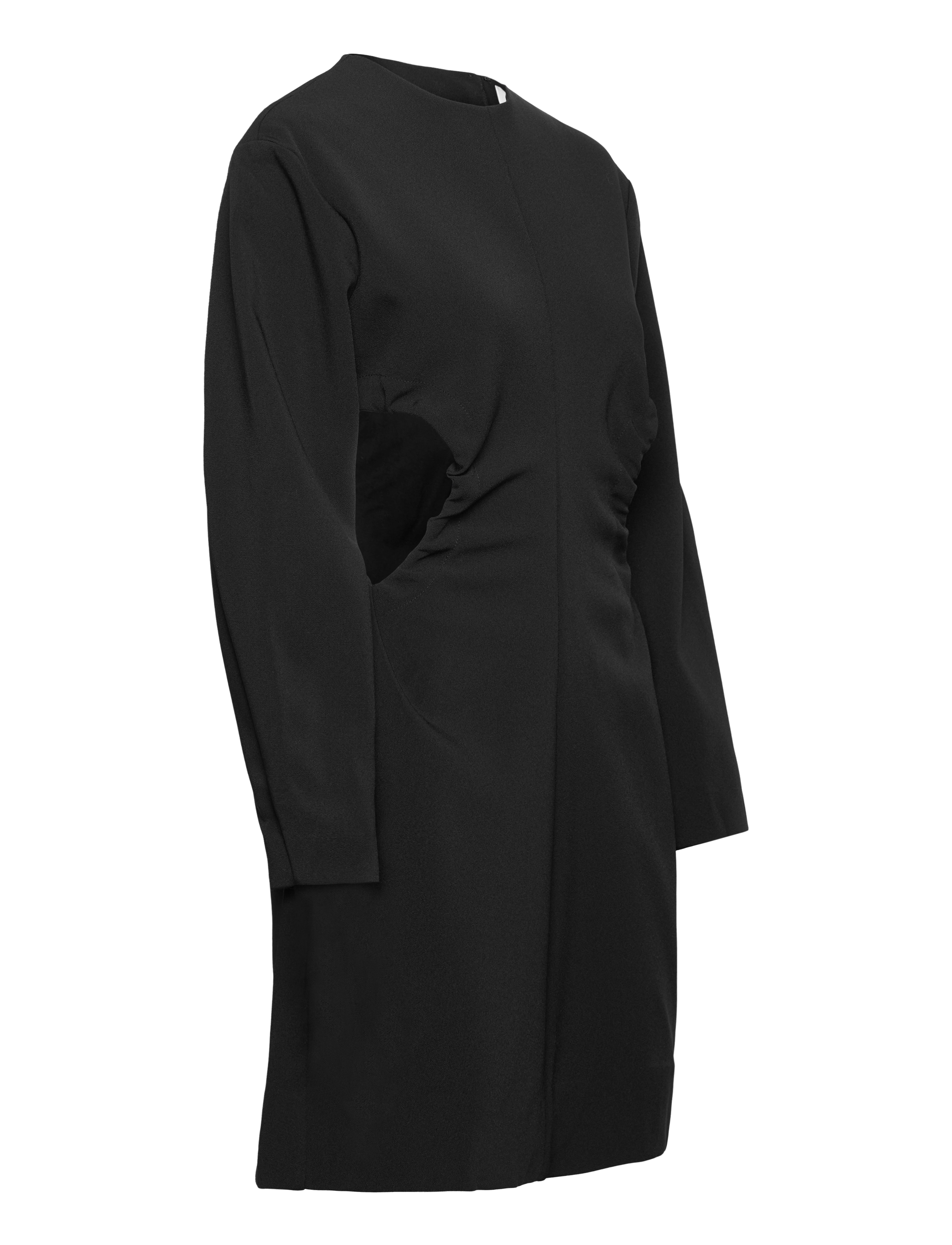HOLZWEILER - Vision Cut Dress - short dresses - black - 2