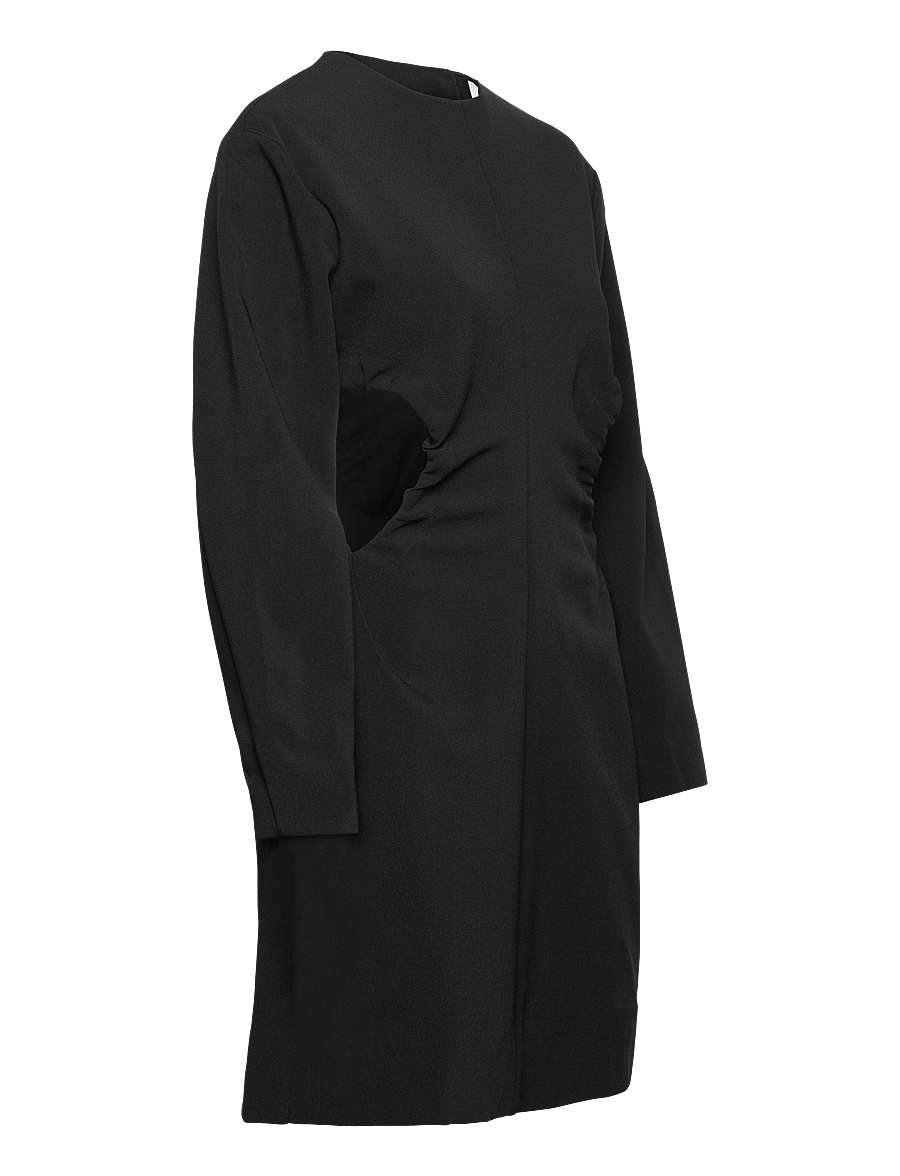 HOLZWEILER - Vision Cut Dress - short dresses - black - 2