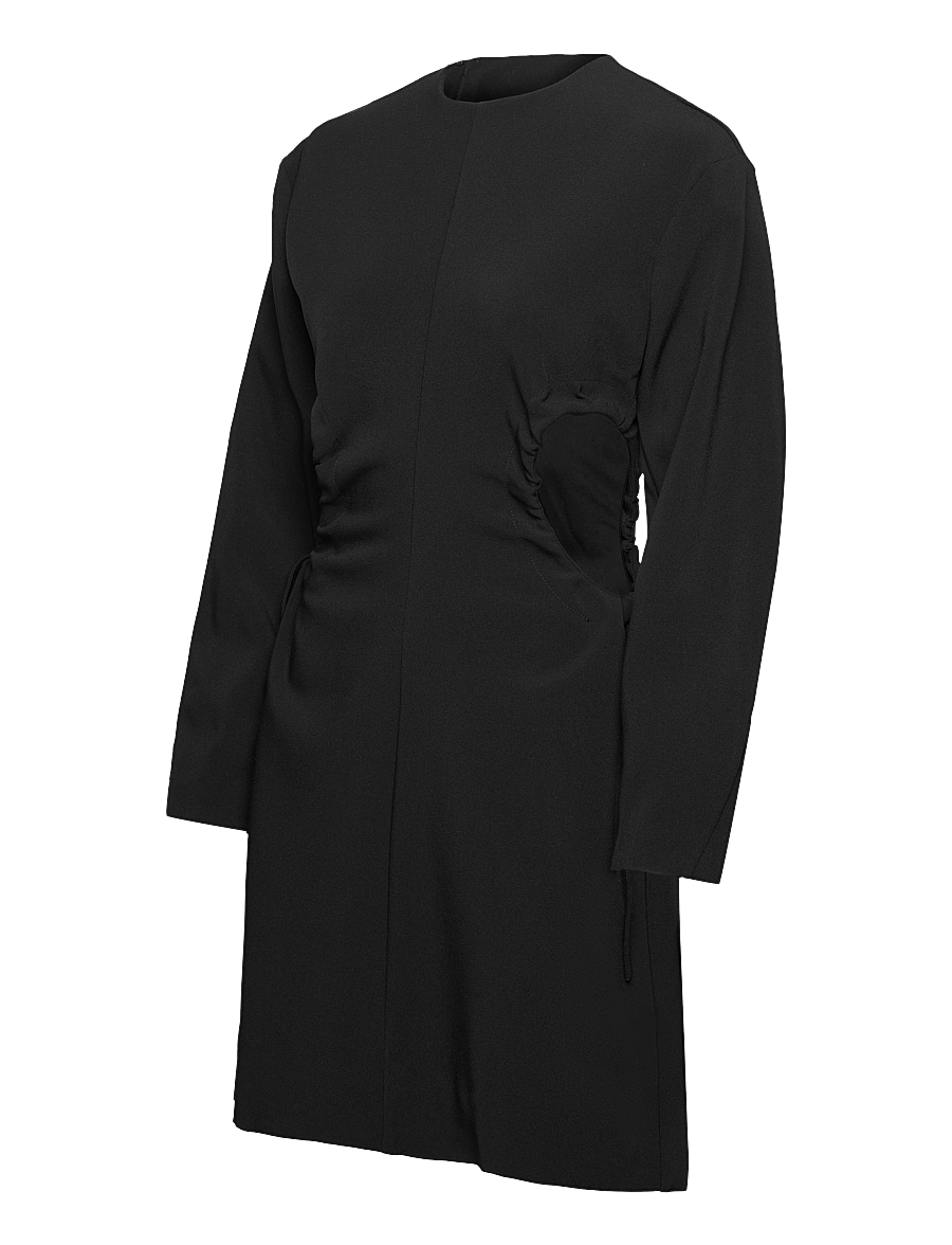 HOLZWEILER - Vision Cut Dress - short dresses - black - 3