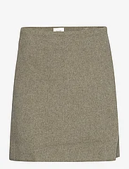 HOLZWEILER - Erina Wool Skirt - korta kjolar - green - 0