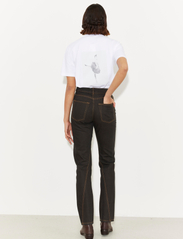 HOLZWEILER - Naomi Trousers - džinsa bikses ar taisnām starām - brown - 3