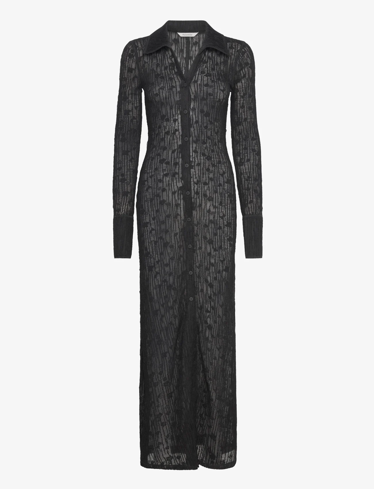 HOLZWEILER - Cenci Lace Dress - nėriniuotos suknelės - black - 0