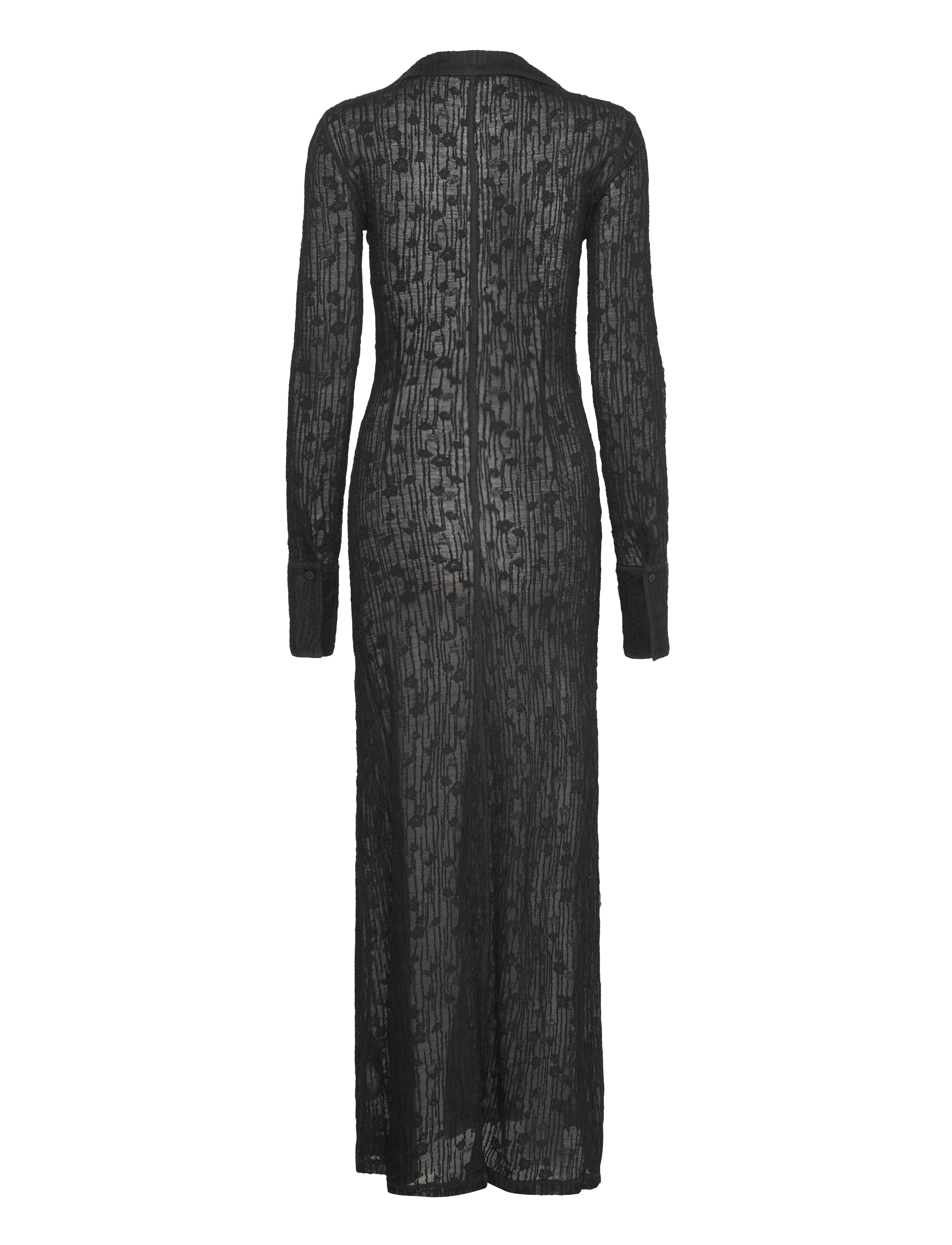 HOLZWEILER - Cenci Lace Dress - blondekjoler - black - 1