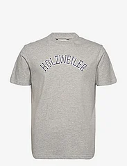 HOLZWEILER - Tucker Tee - t-shirts - lt. grey mix - 0