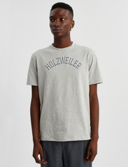 HOLZWEILER - Tucker Tee - basic t-shirts - lt. grey mix - 2