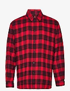 Elja Red Check Shirt - RED