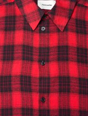 HOLZWEILER - Elja Red Check Shirt - rutiga skjortor - red - 5