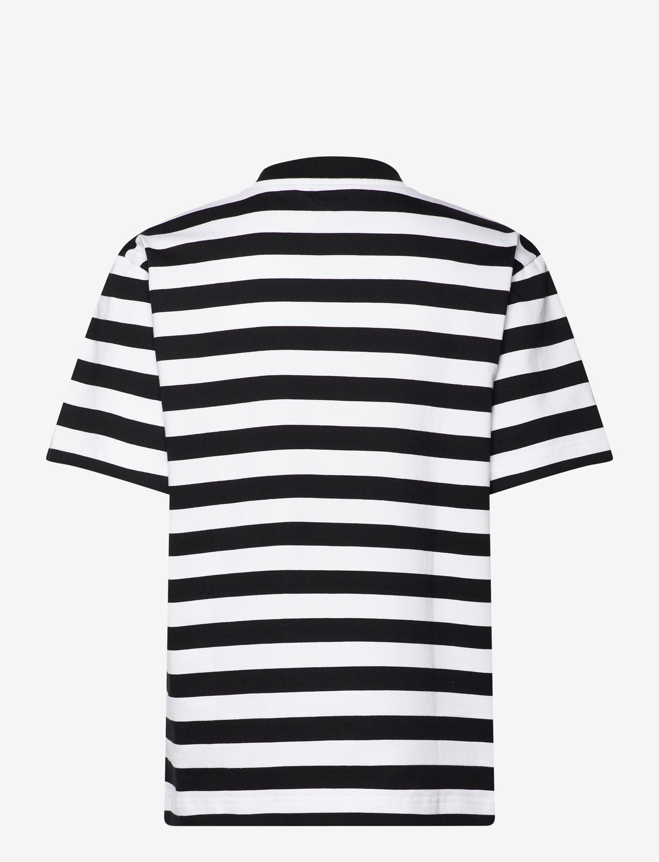 HOLZWEILER - W. Hanger Striped Tee - black white - 1