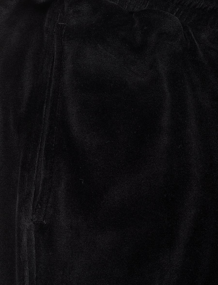 HOLZWEILER - W. Hanger Velvet Rhinestone Trousers - sweatpants - black - 5