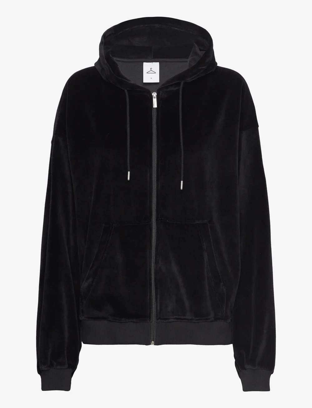 HOLZWEILER W. Hanger Velvet Rhinestone Zip Hoodie sweatshirts einkaufen bei Booztlet
