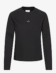 HOLZWEILER - M. Hanger Crop Longsleeve - långärmade t-shirts - black - 2