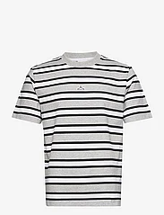 HOLZWEILER - M. Hanger Striped Tee - kortärmade t-shirts - grey mix - 0