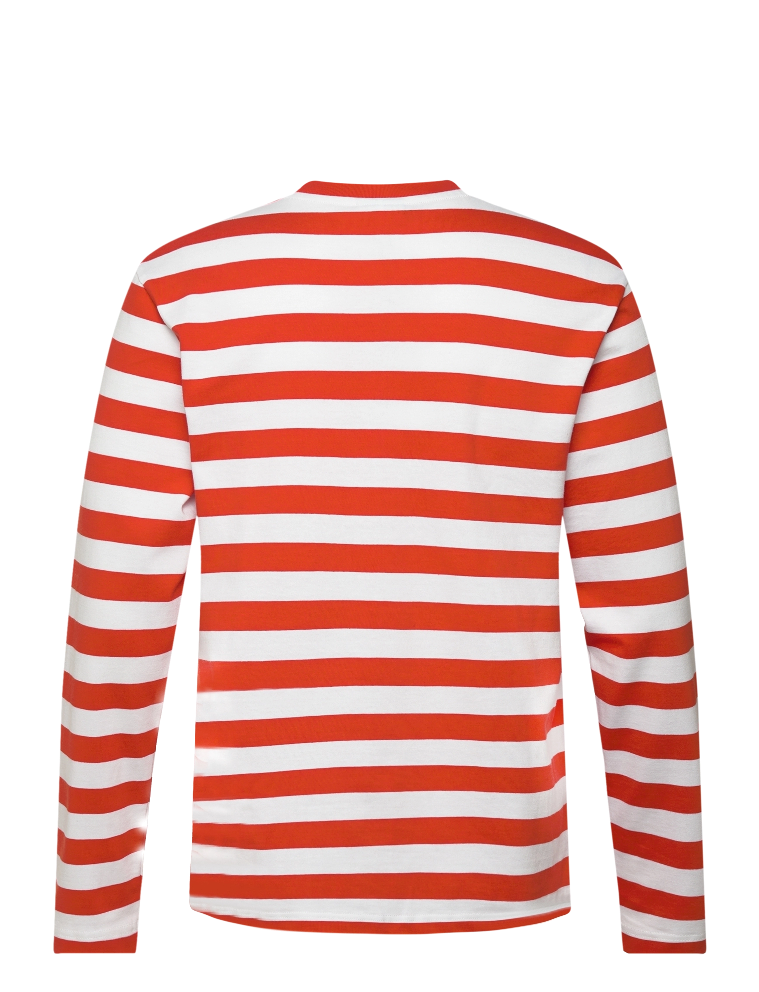 HOLZWEILER - M. Hanger Striped Longsleeve - red white - 1