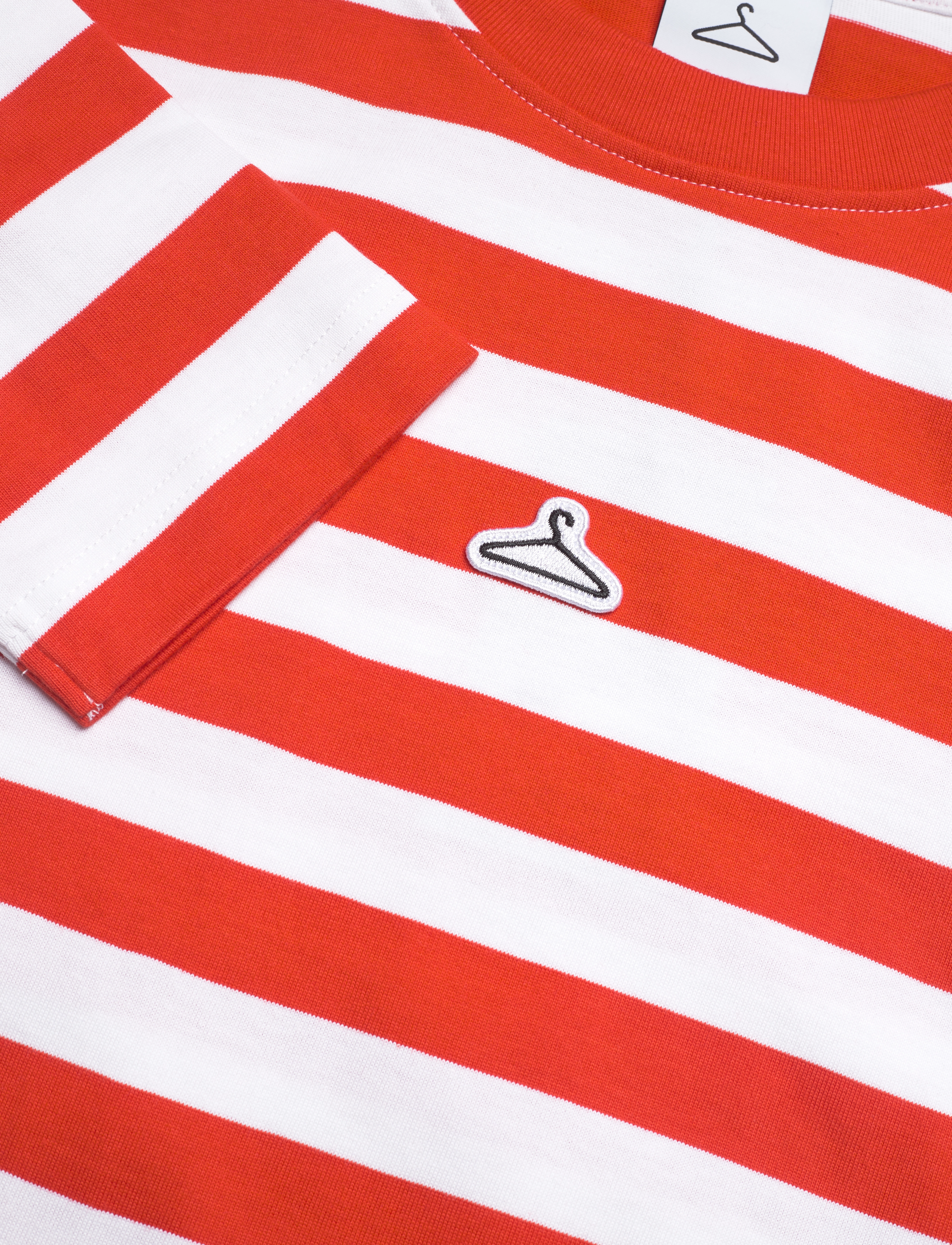 HOLZWEILER - M. Hanger Striped Longsleeve - red white - 2