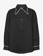 Dais Stitch Shirt - BLACK