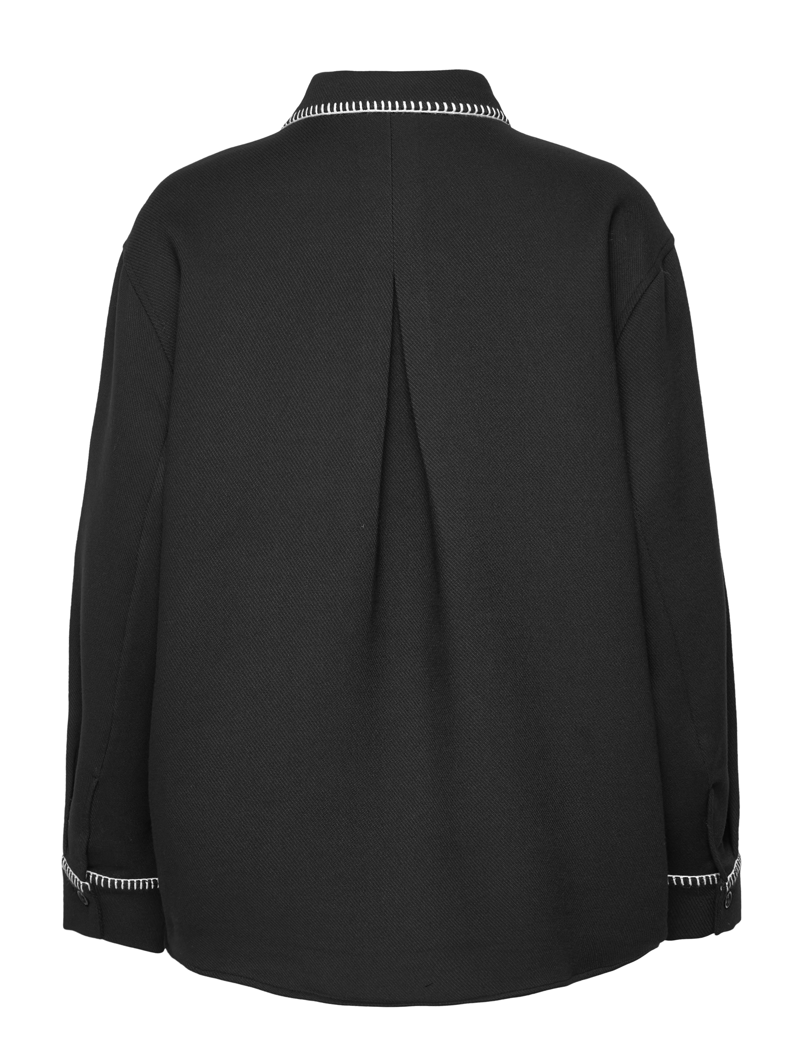 HOLZWEILER - Dais Stitch Shirt - black - 1