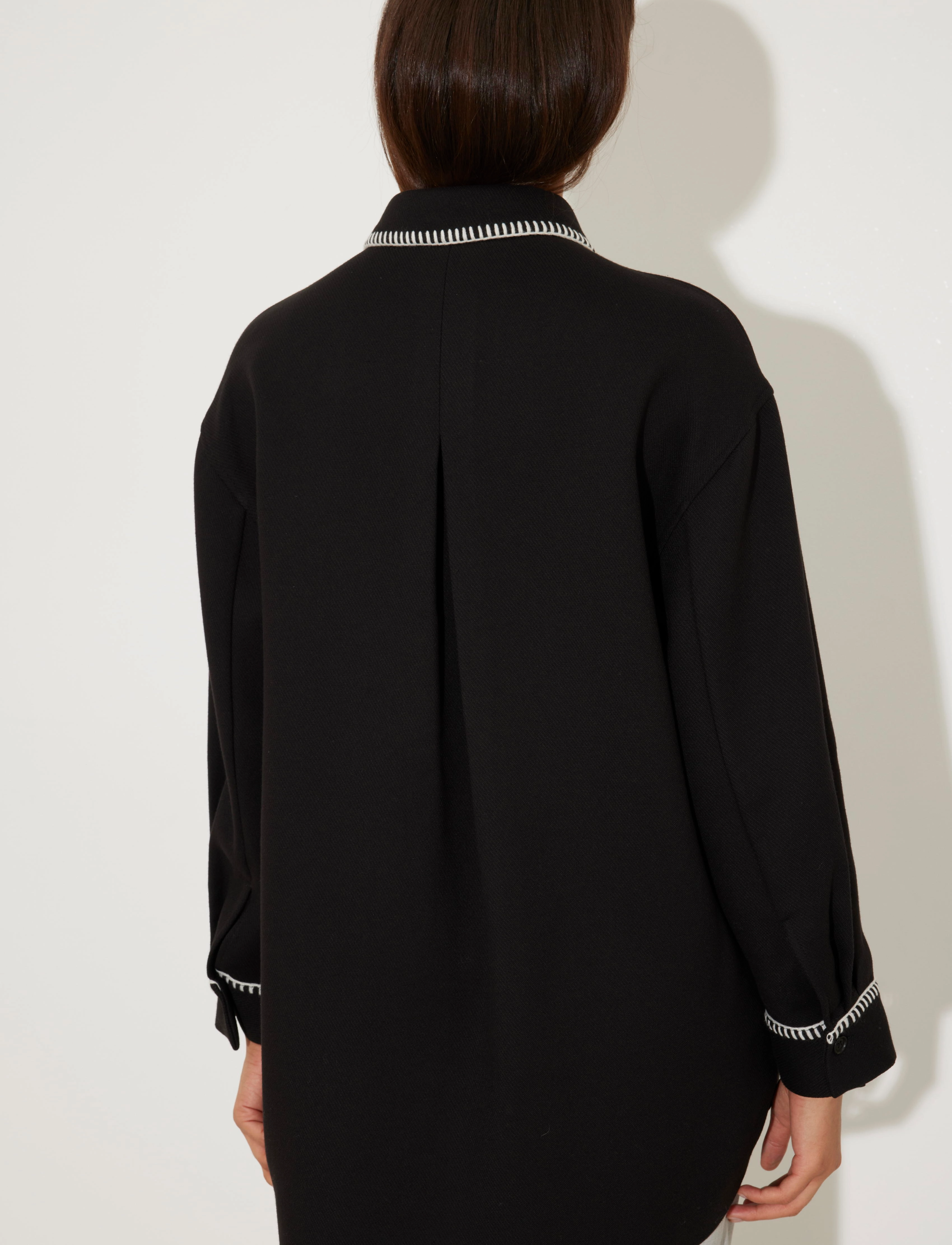 HOLZWEILER - Dais Stitch Shirt - black - 4